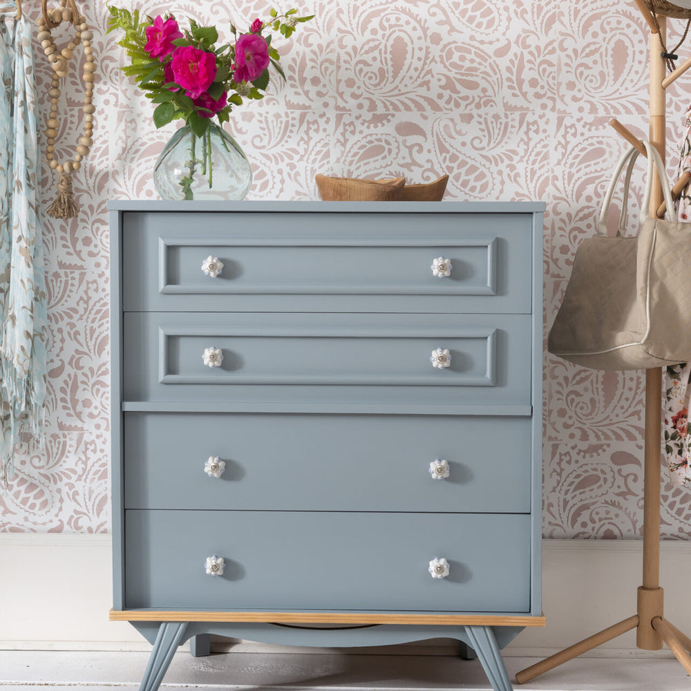Stencilled Fusion Mineral Paint Projects