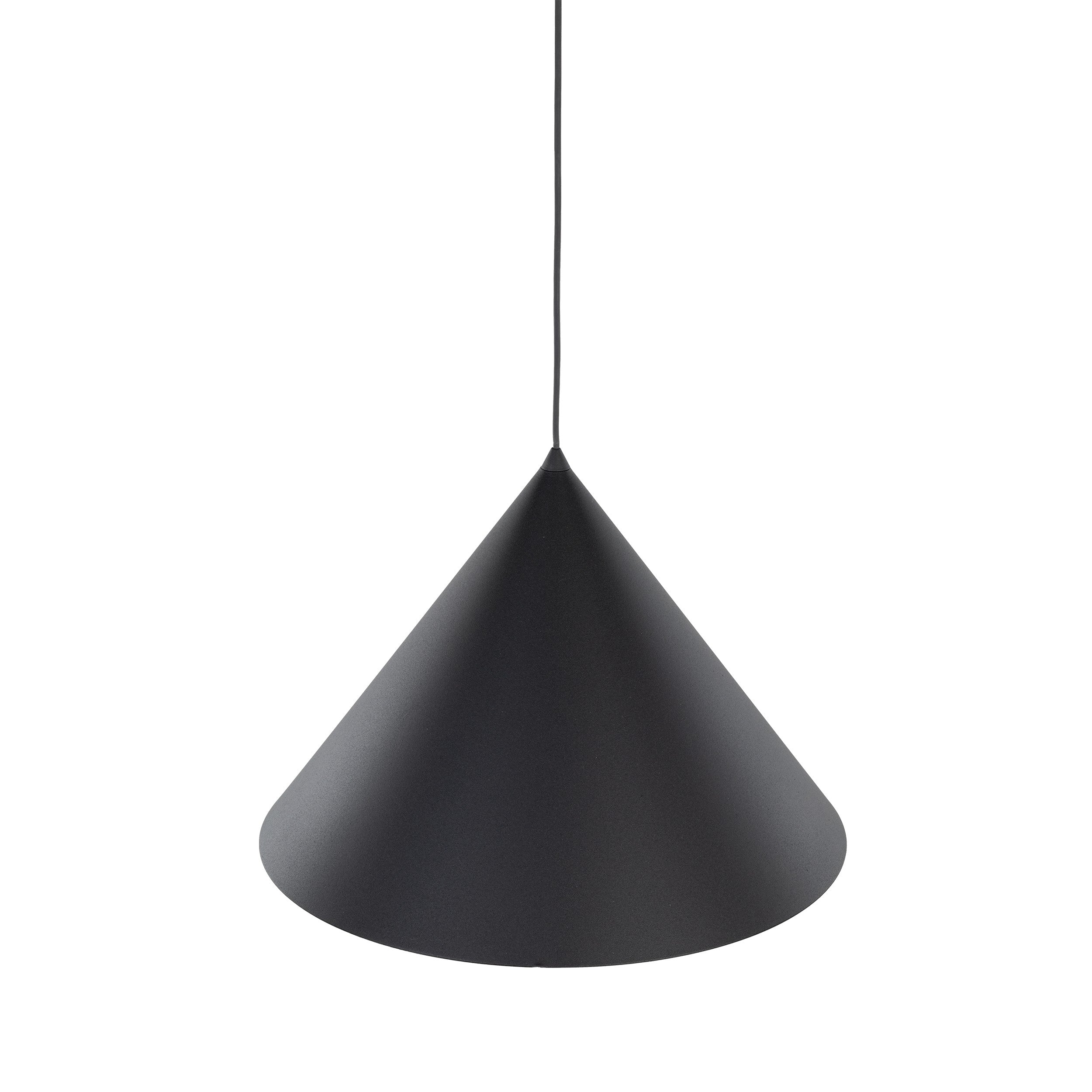 CONO Black Extra Large Modern Minimalist Pendant Light