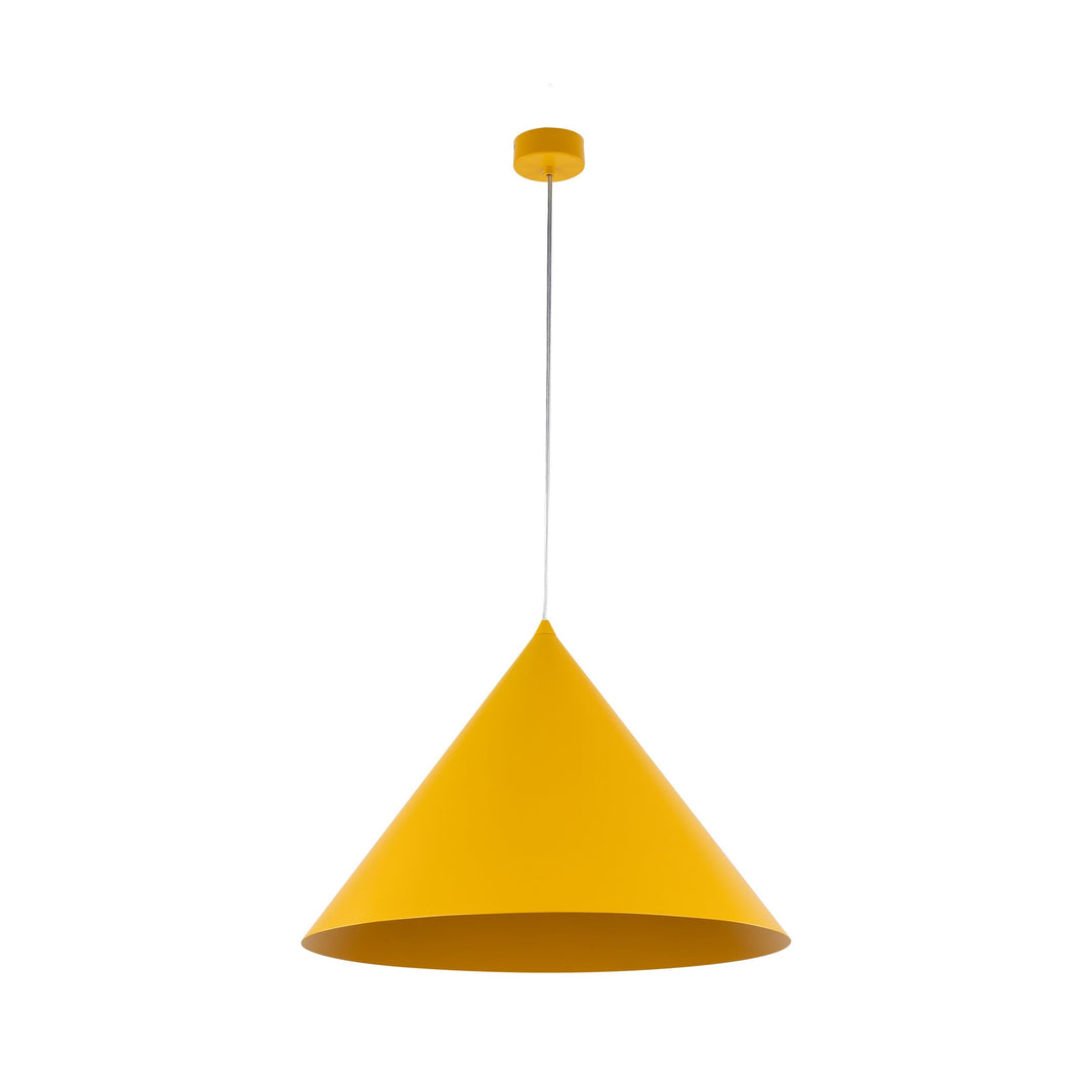 CONO Yellow Extra Large Modern Minimalist Pendant Light