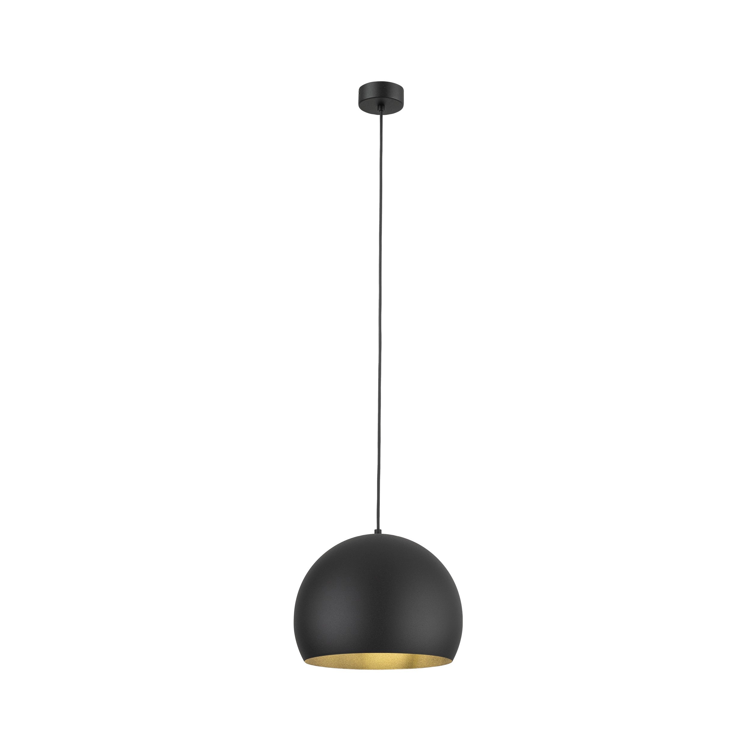 ZOE Black Mid-Century Modern Pendant Light