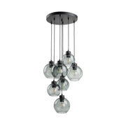CUBUS Graphite Glass Scandinavian Pendant Light 7