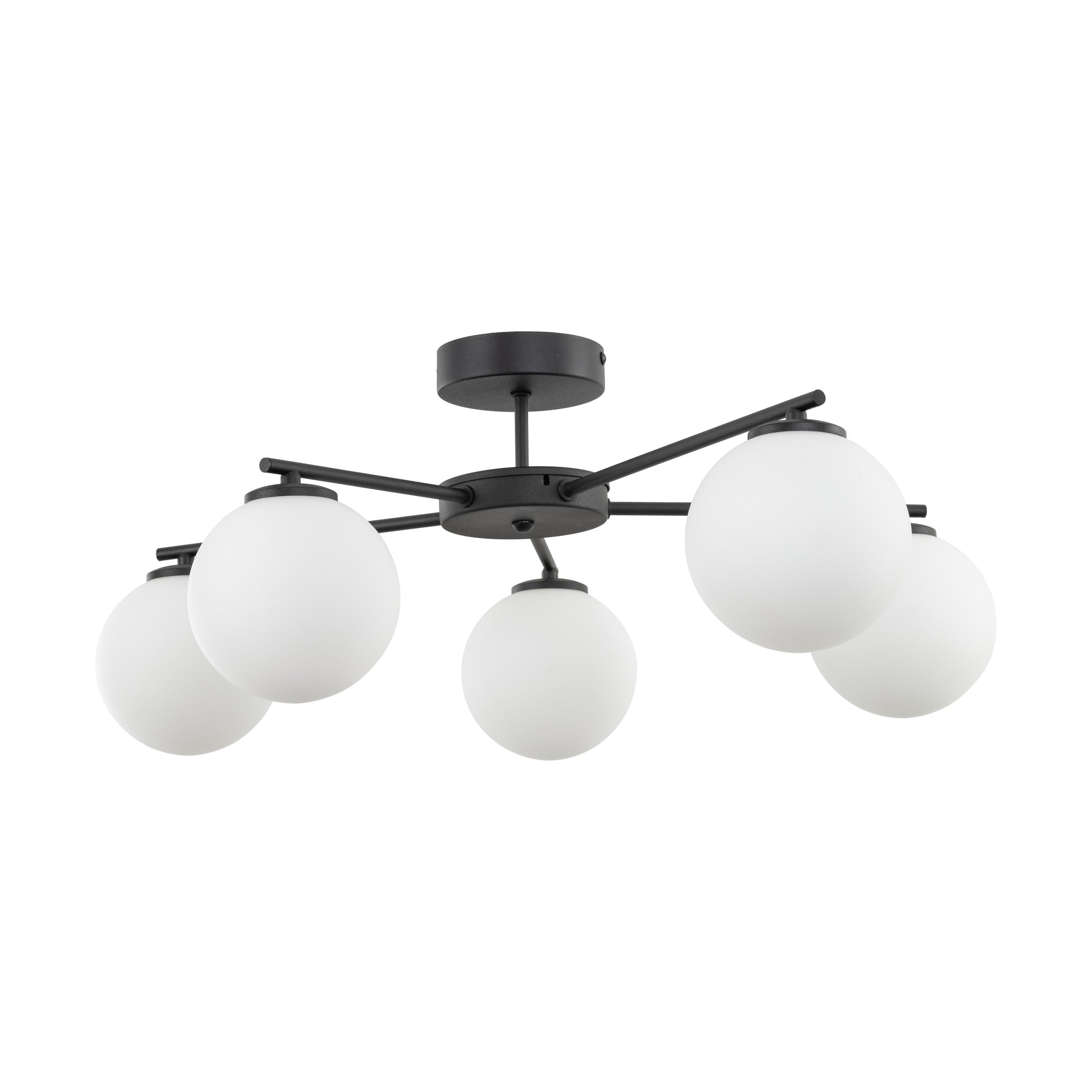 ELTON Black Scandinavian Ceiling Lamp 5