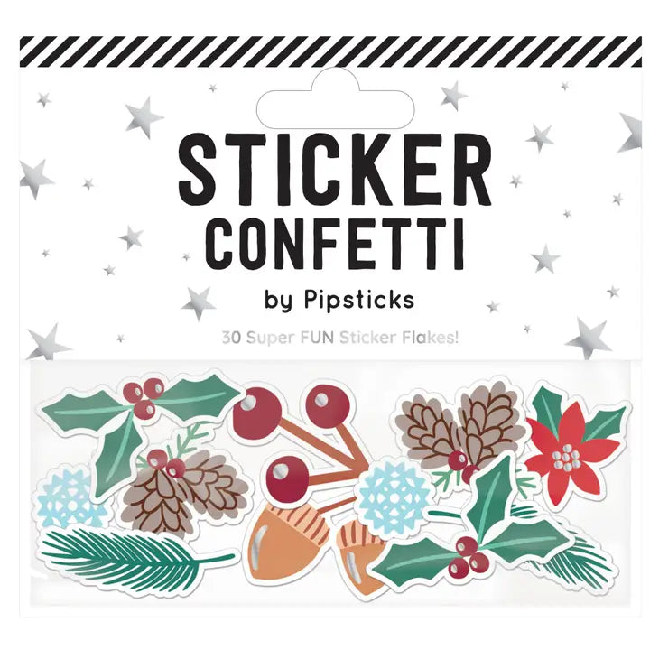 Pipsticks - Berries &amp; Boughs Sticker Confetti