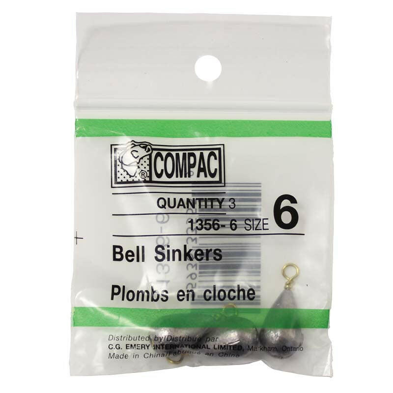 🍁COMPAC Bell Sinkers