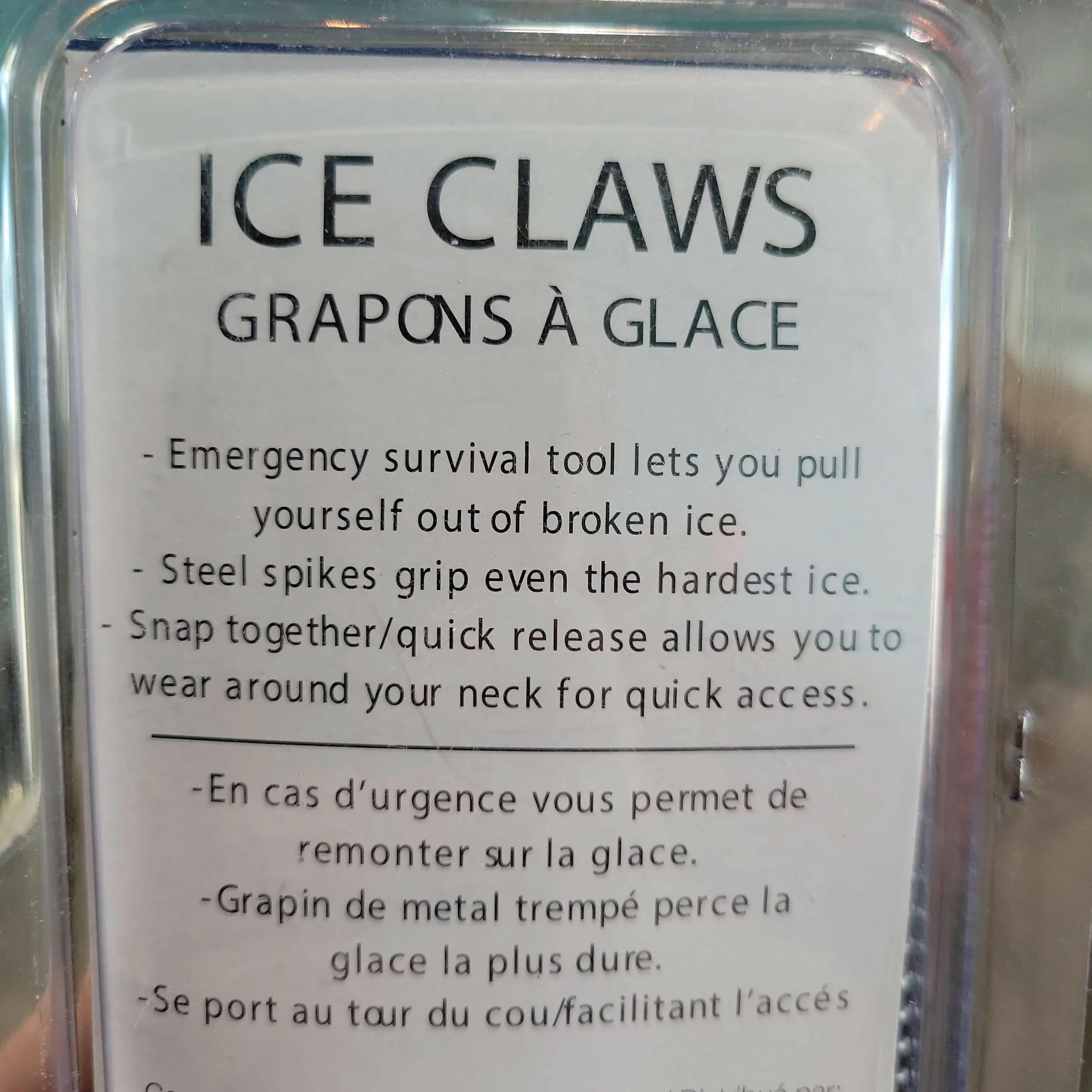 🍁COMPAC Survival Ice Claws