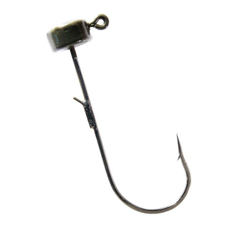 Z-man Mag Shroomz Jigs 1/8oz 3pc Green Pumpkin