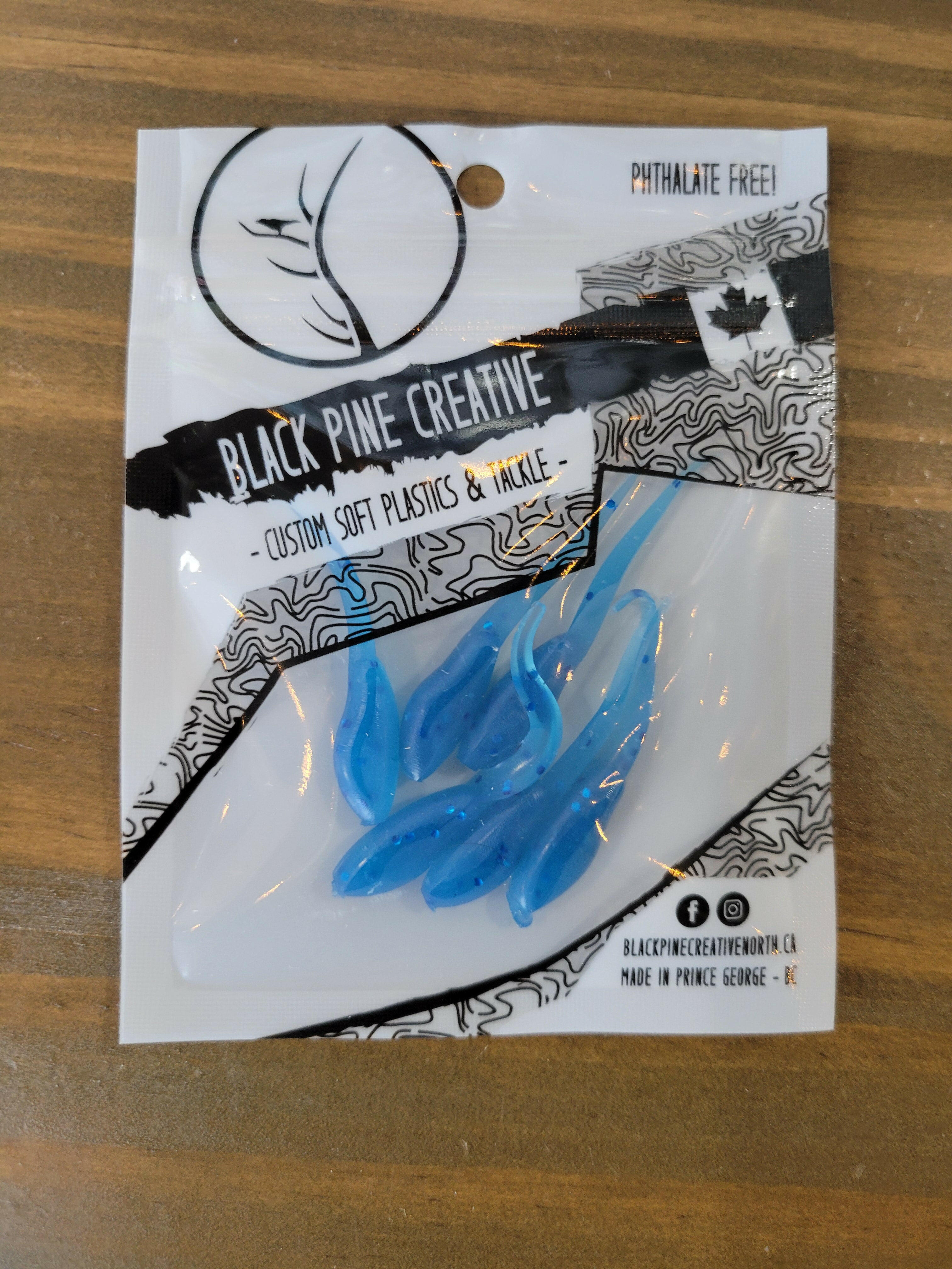 🍁Black Pine Creative 1-1/2" Basic Minnow 6/pk