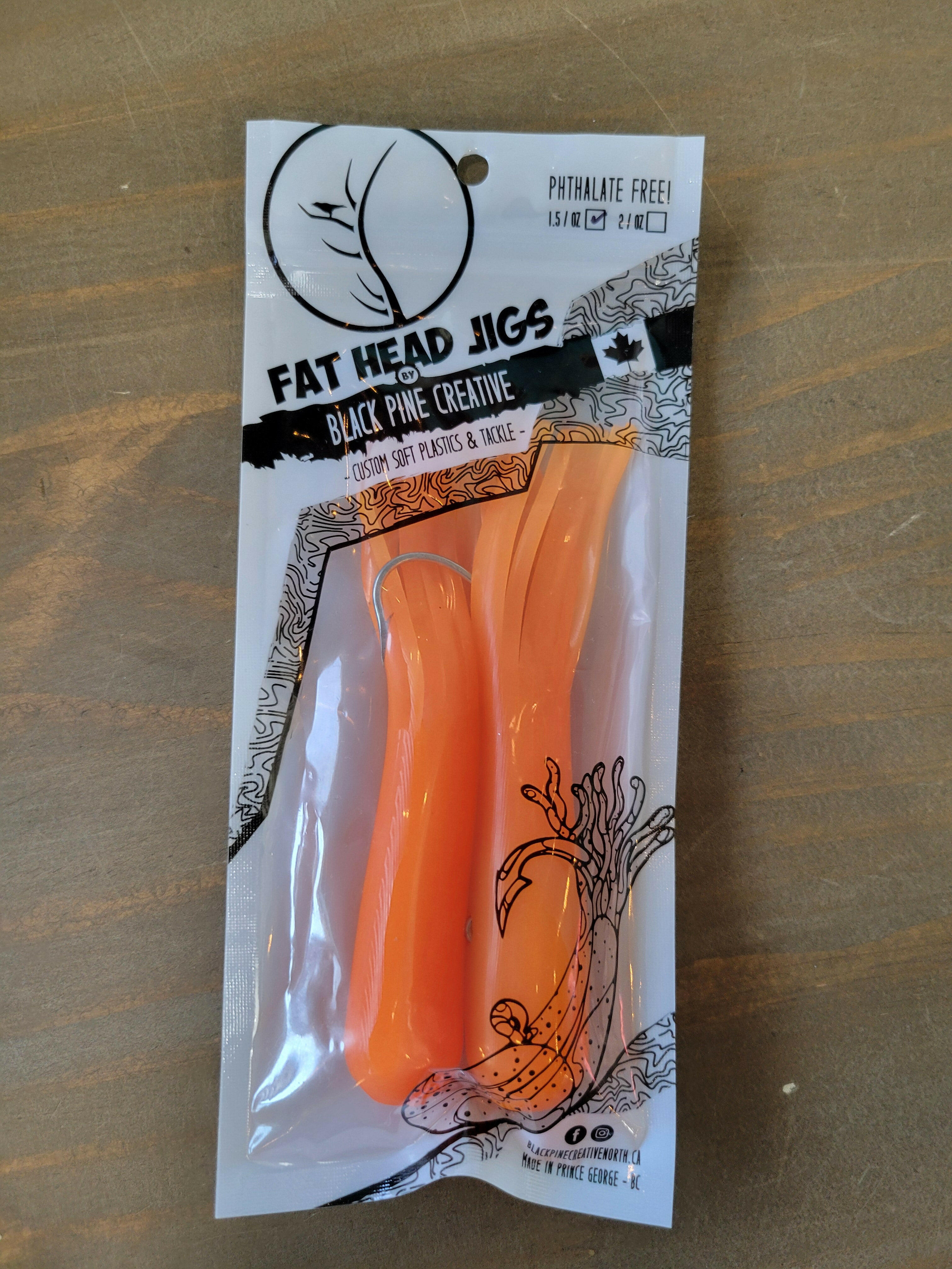 🍁Black Pine 5" 1.5oz Tube Jigs 2/pk