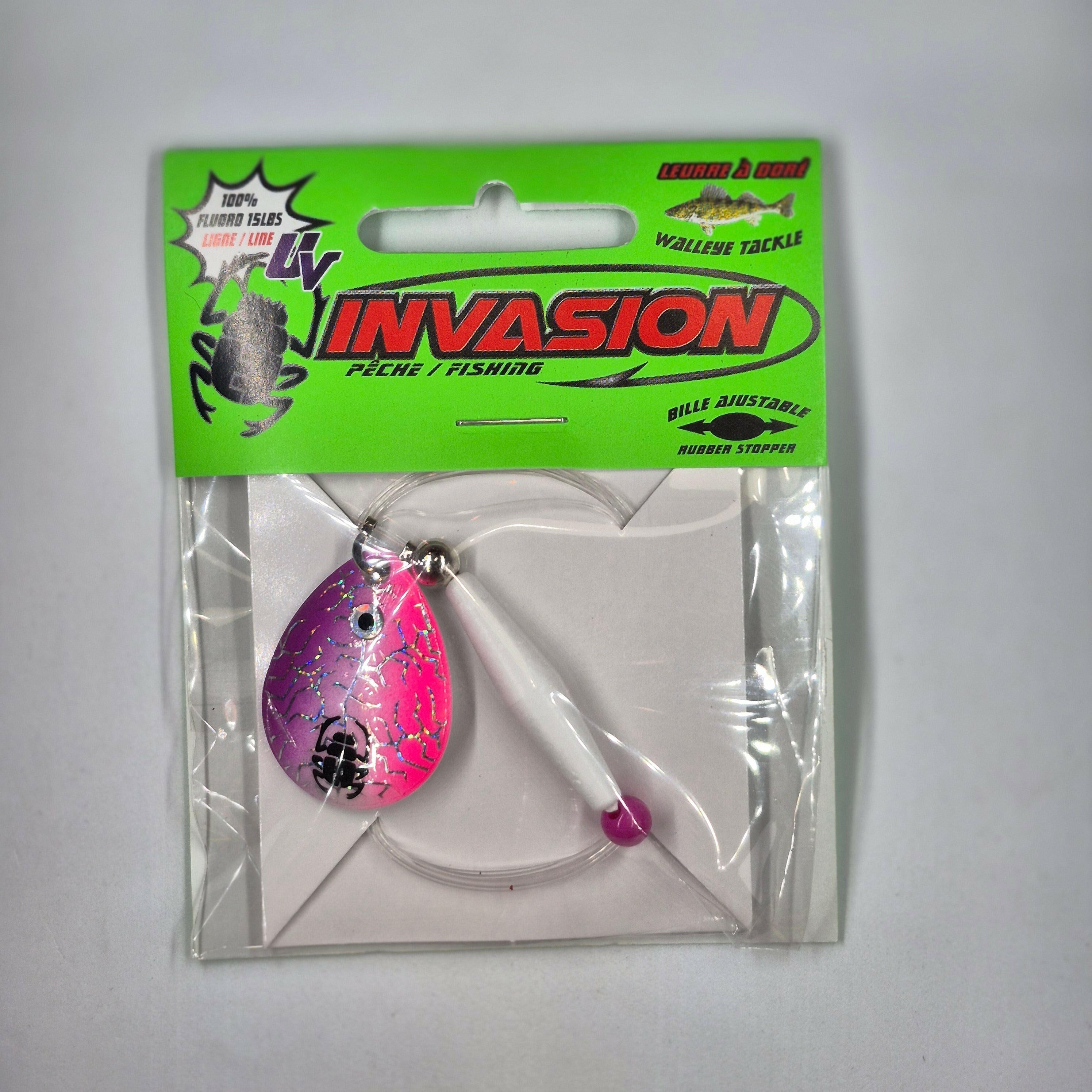 🍁Invasion Colorado Blade Adjustable Harness w/Octopus Hooks & Floater