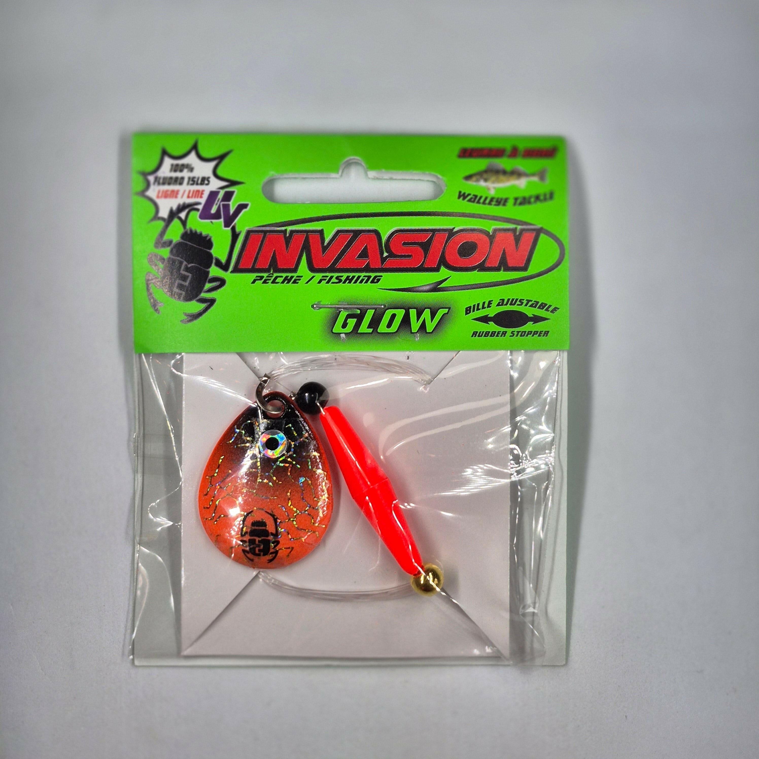 🍁Invasion Colorado Blade Adjustable Harness w/Octopus Hooks & Floater
