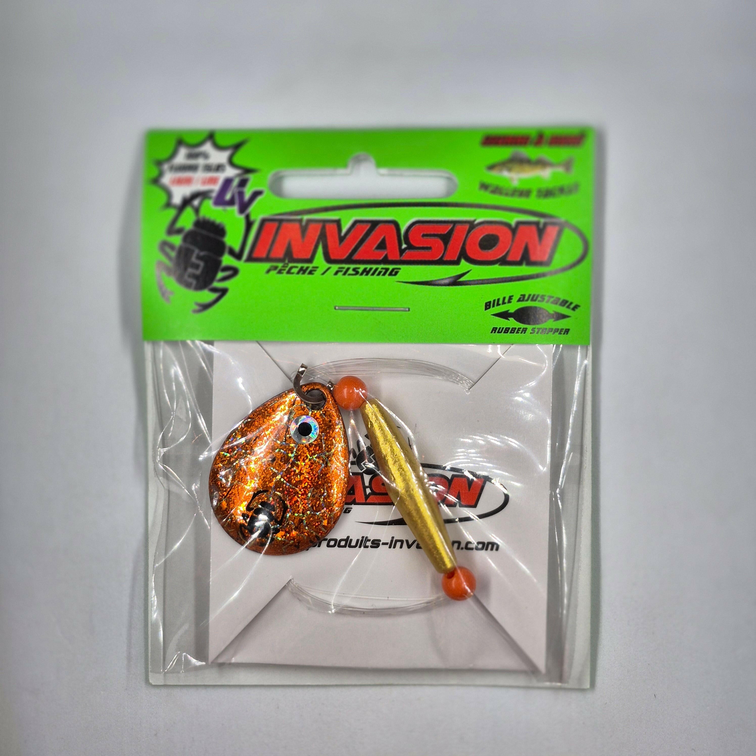 🍁Invasion Colorado Blade Adjustable Harness w/Octopus Hooks & Floater
