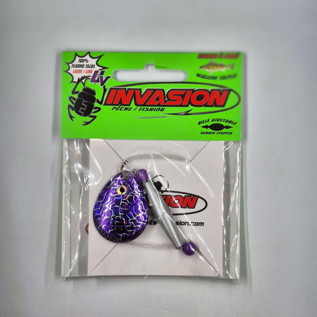 šInvasion Colorado Blade Adjustable Harness w/Octopus Hooks & Floater