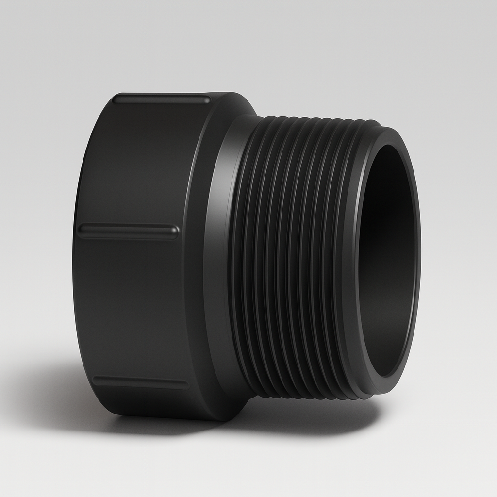 LESSO ABS Female Trap Adapter – 1 1/2" Hub x FIPT (Nut Not Included)