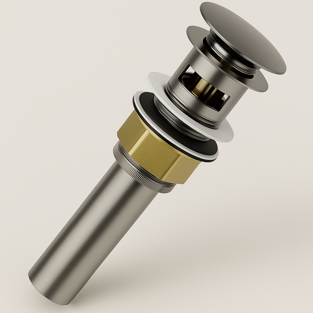 Pop-Up Bathroom Sink Drain