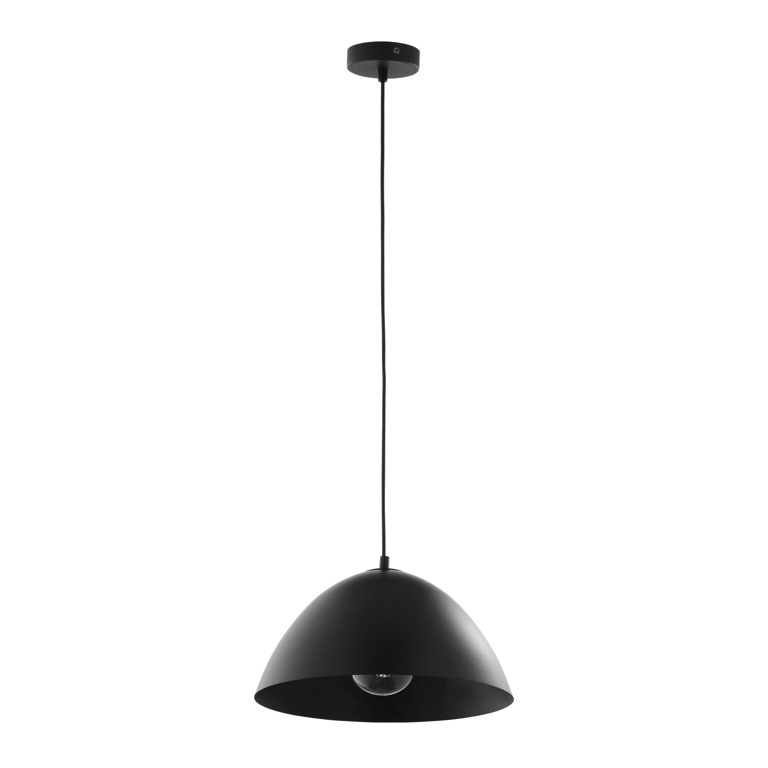 FARO Black Mid-Century Modern Pendant Light M