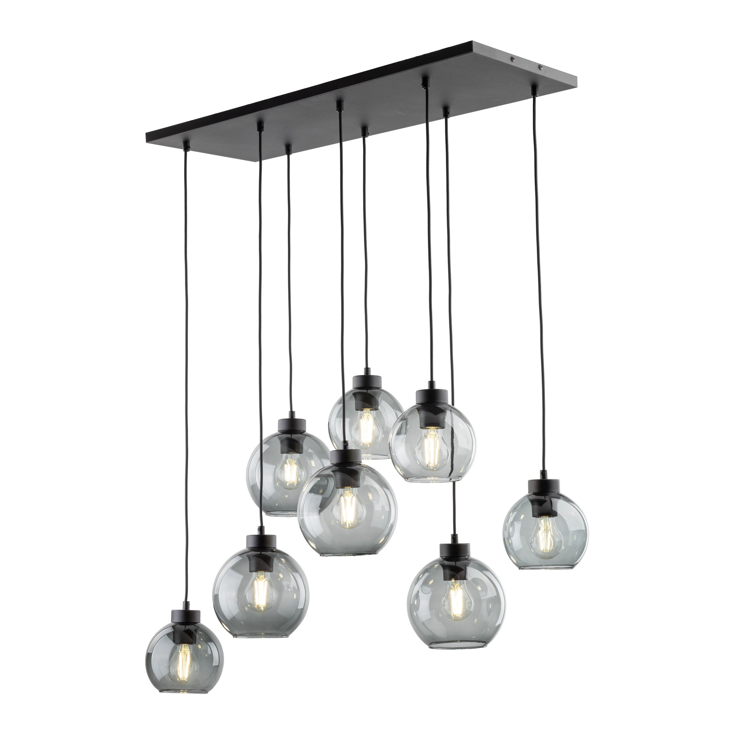 CUBUS Graphite Glass Scandinavian  Pendant Light 8