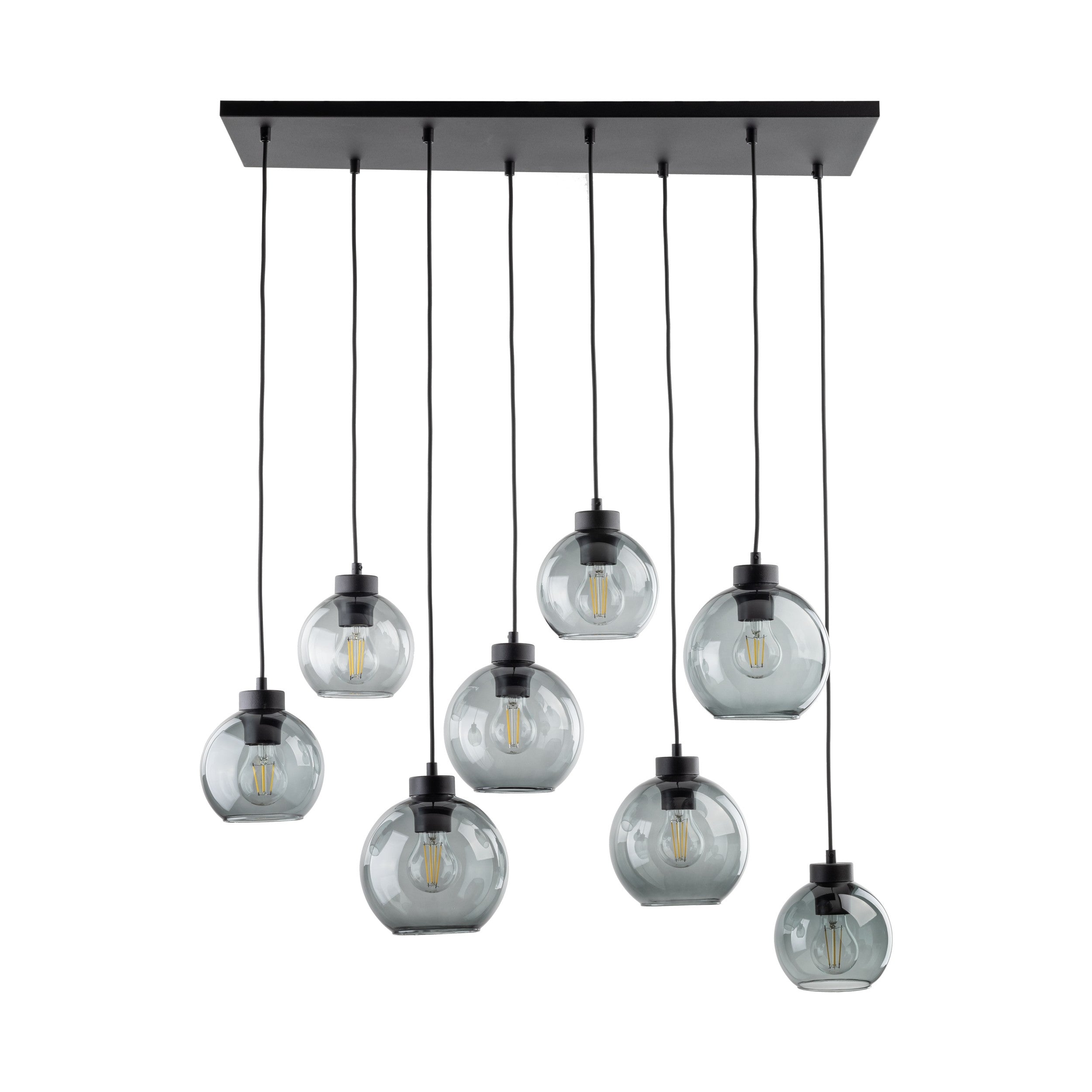 CUBUS Graphite Glass Scandinavian  Pendant Light 8