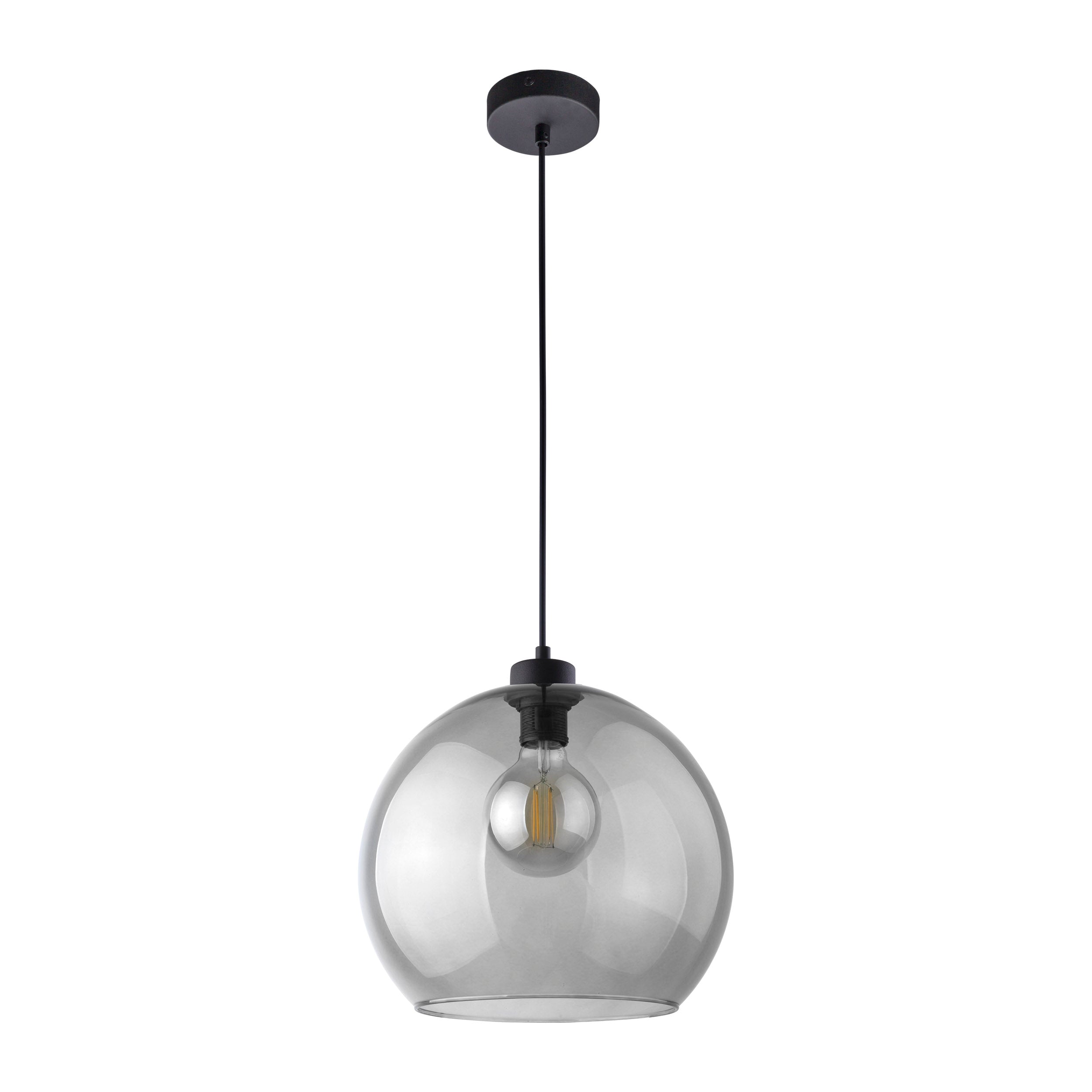 CUBUS Graphite Glass Scandinavian Pendant Light