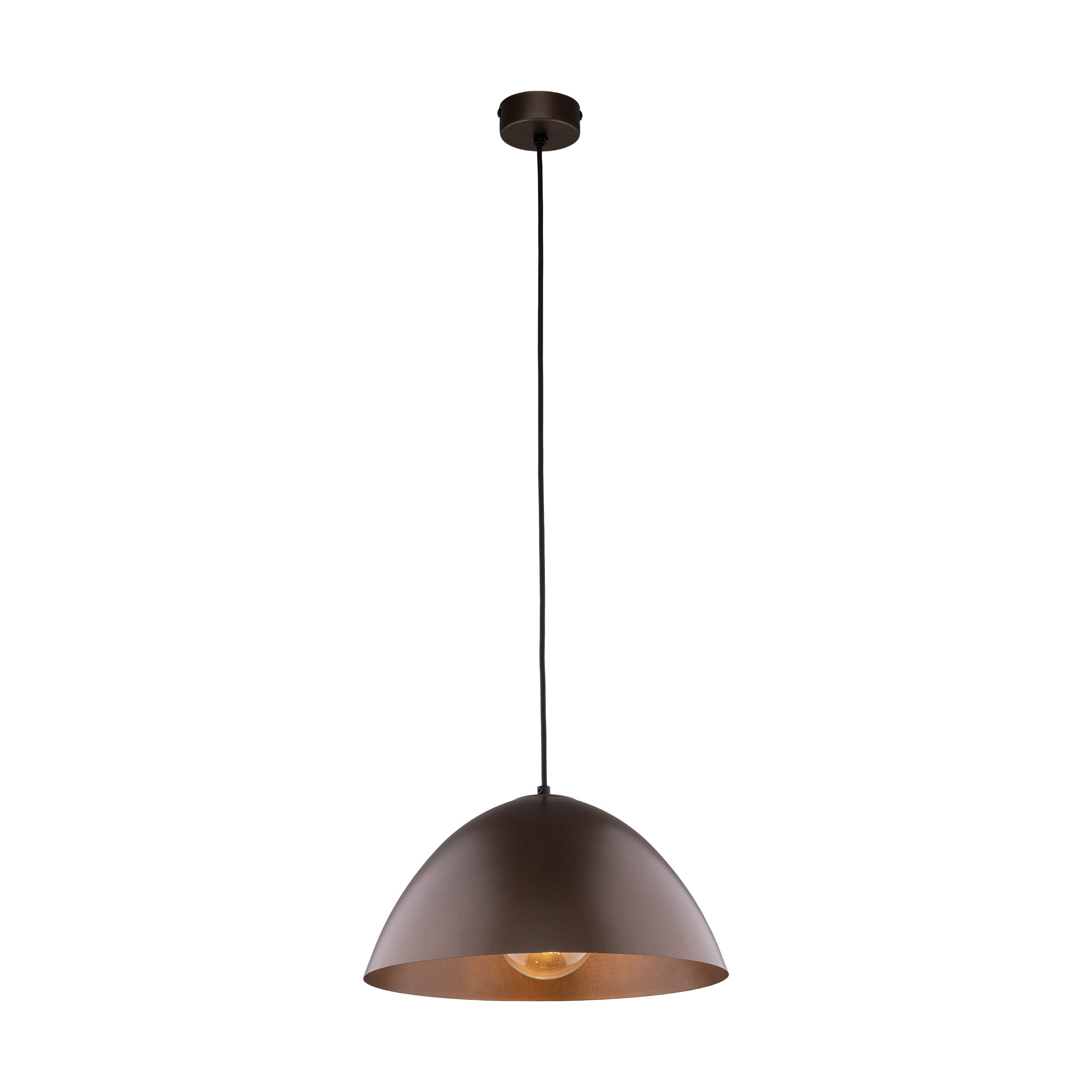 FARO Brown Mid-Century Modern Pendant Light M