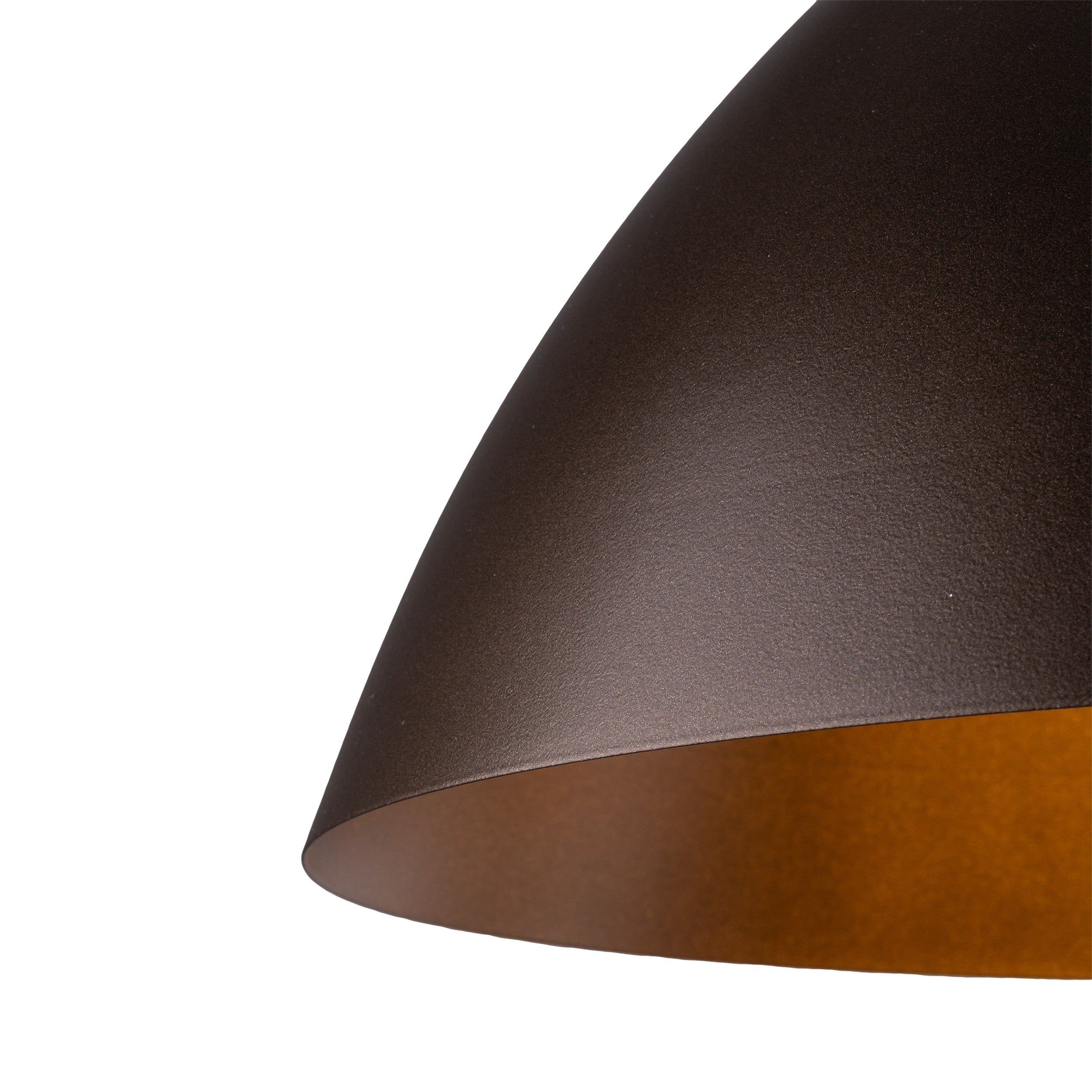 FARO Brown Mid-Century Modern Pendant Light L