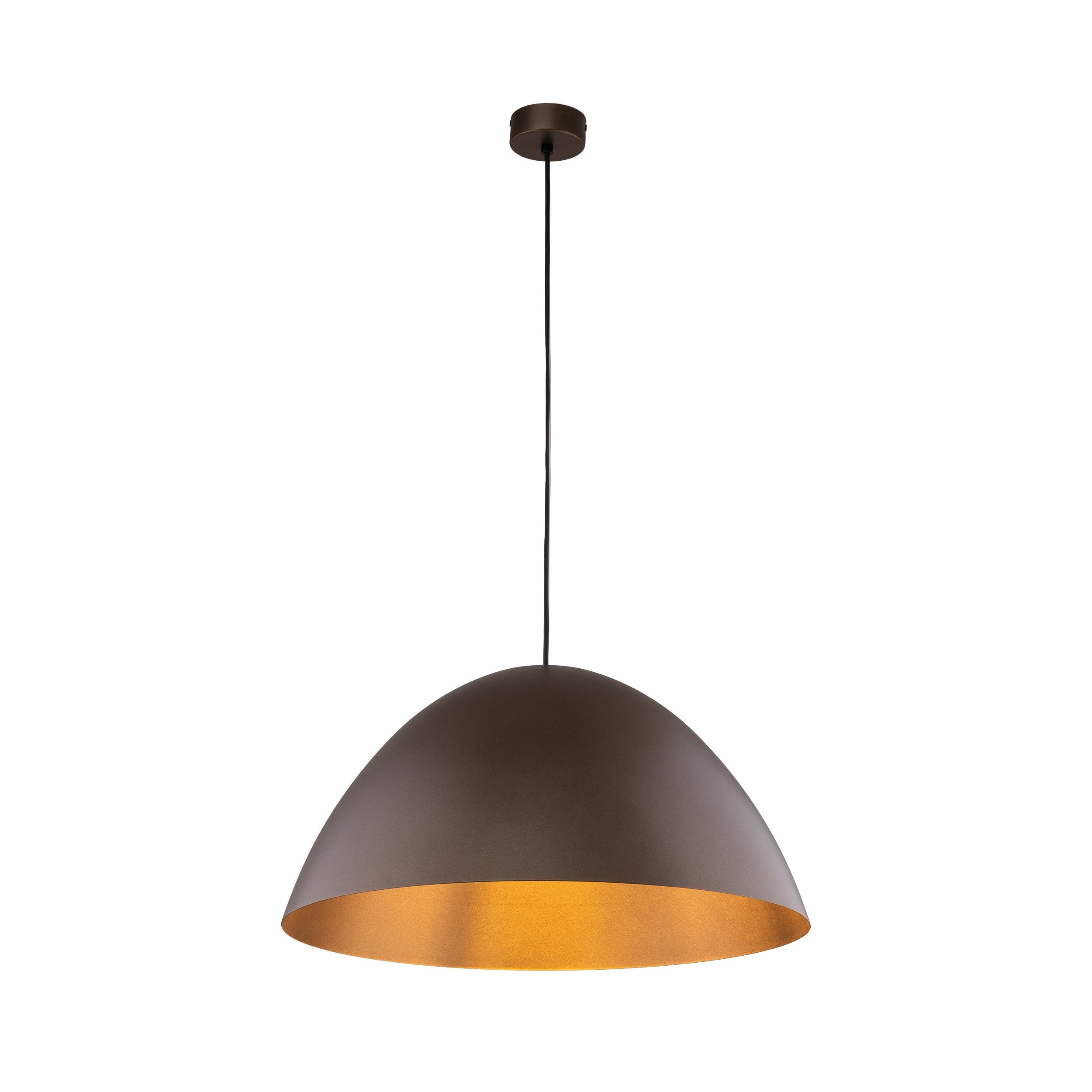 FARO Brown Mid-Century Modern Pendant Light L