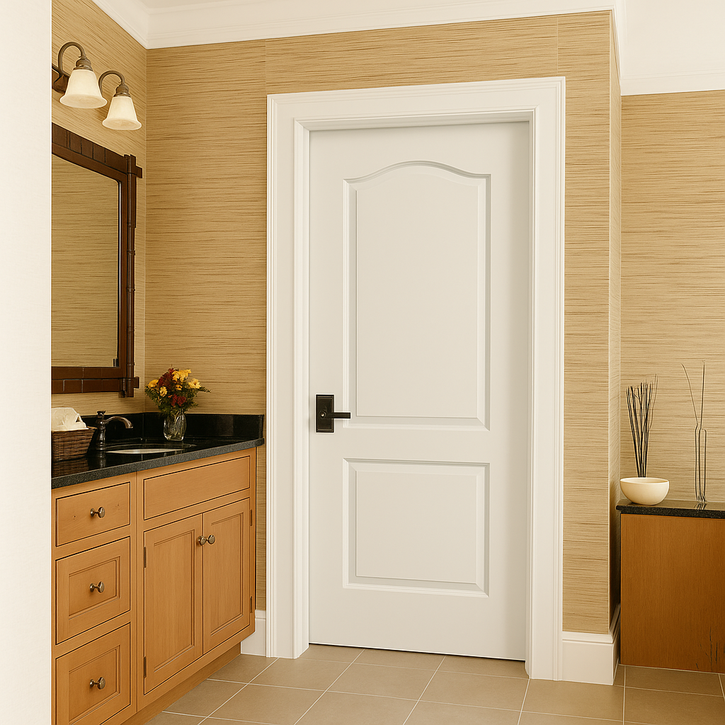 Two-Panel Arched Hollow Core Interior Door
