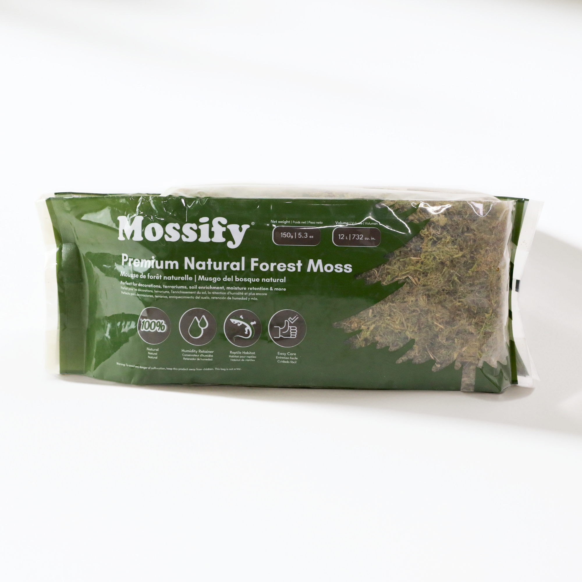 Premium Natural Forest Moss