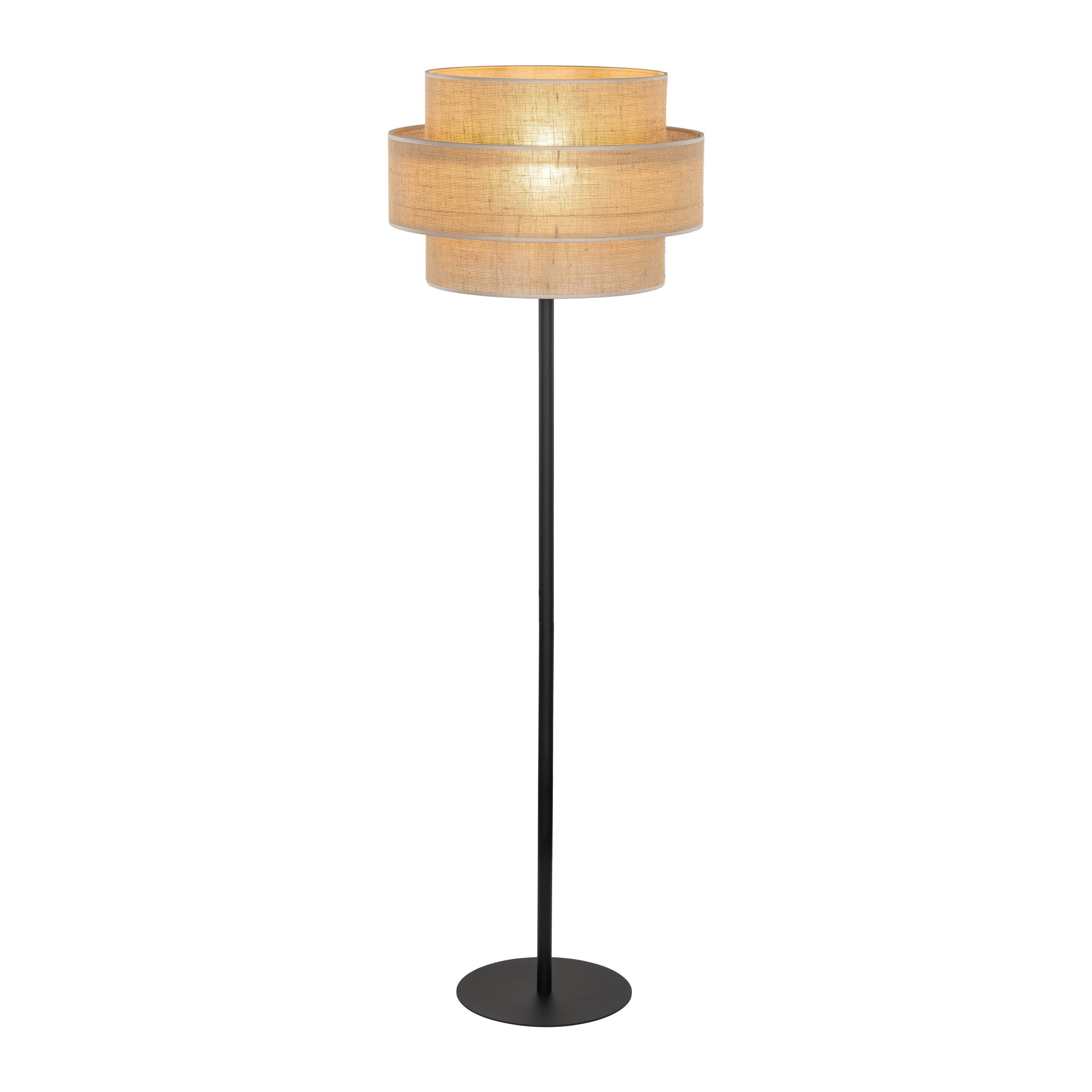 CALISTO JUTE  Natural Floor Lamp