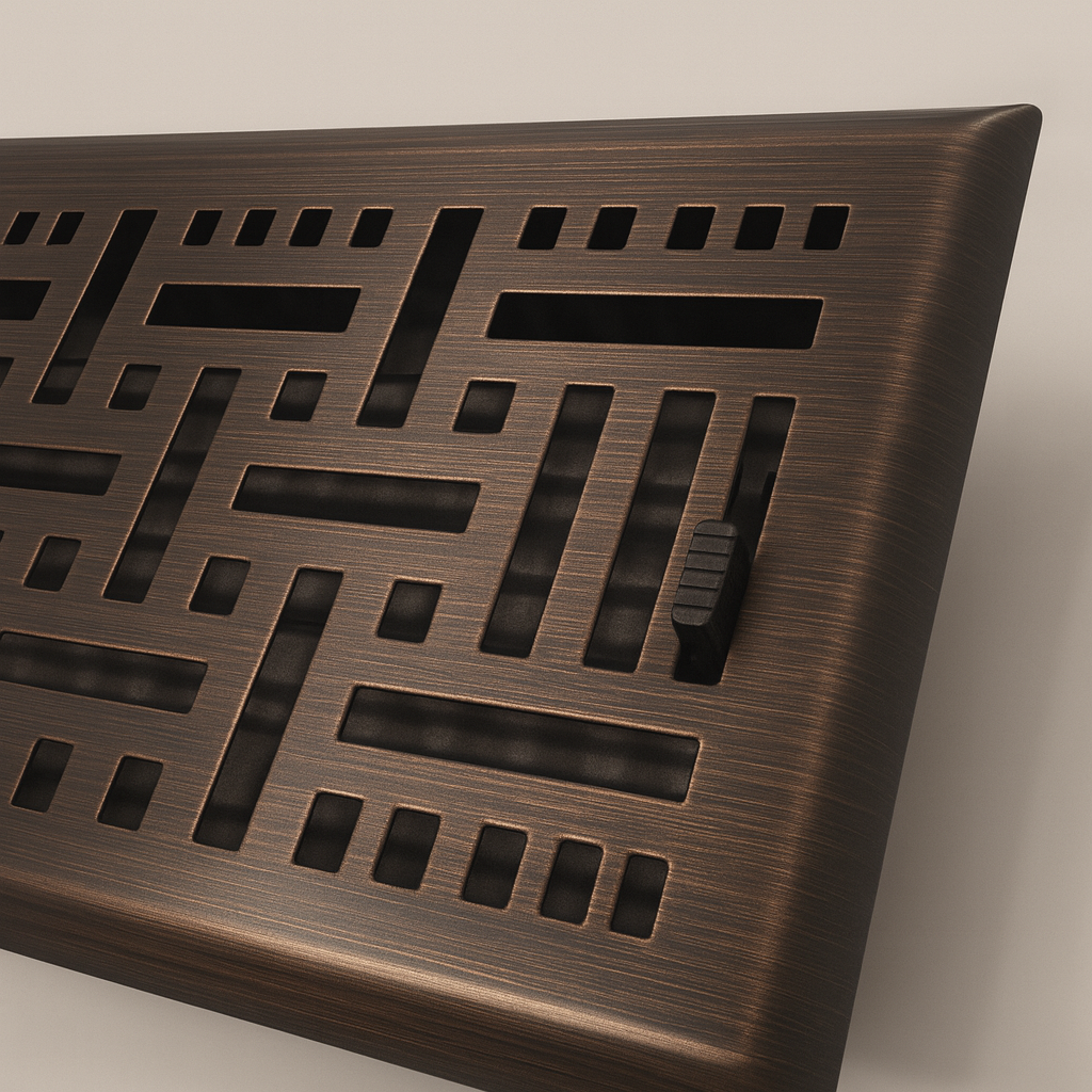 Decorative Floor Register | 4" x 10"