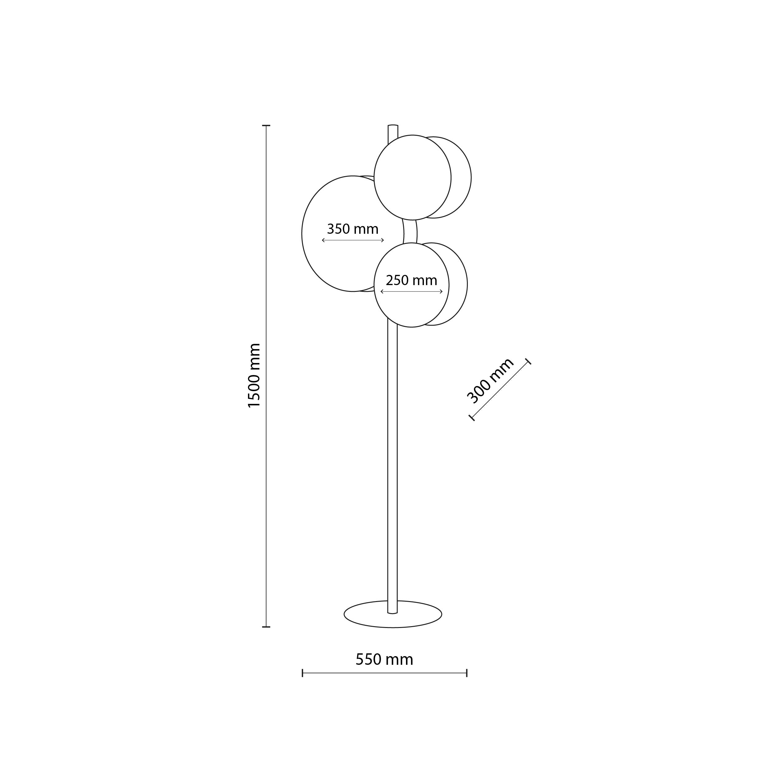 PULSE Natural Floor Lamp