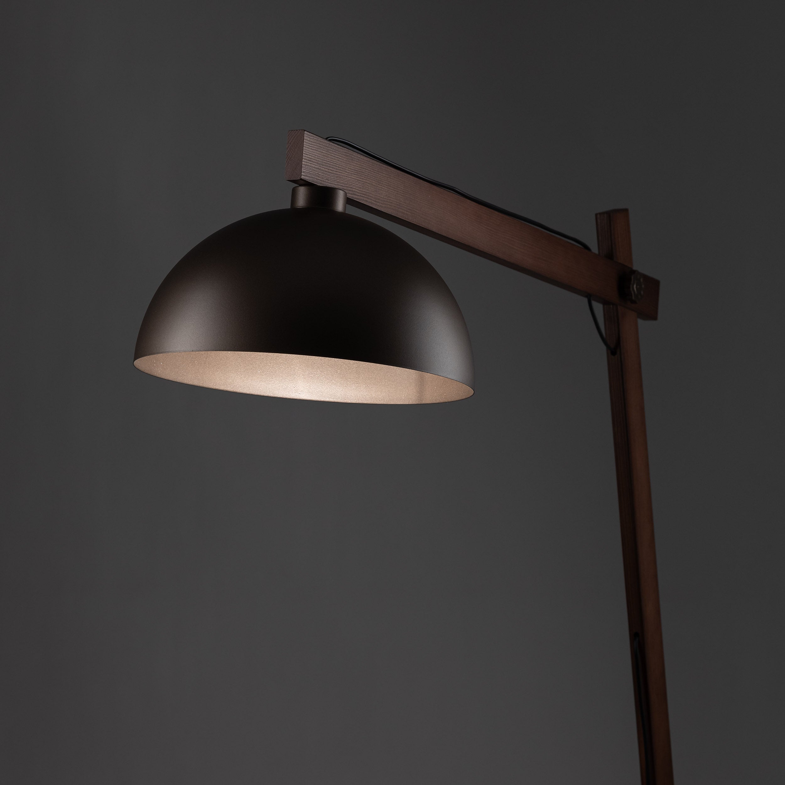 OSLO Brown Scandinavian Floor Lamp