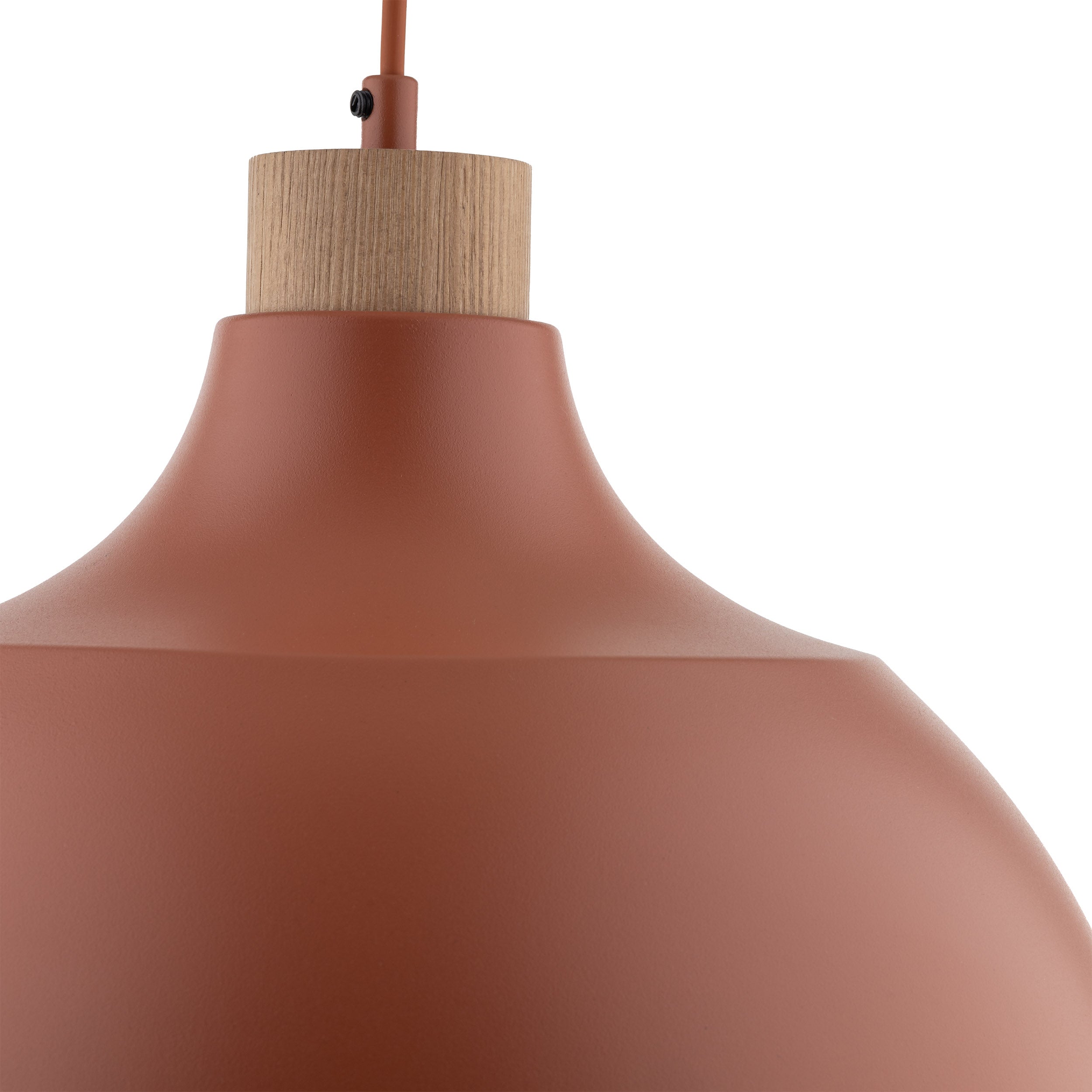 CAP Brick Red Scandinavian Pendant Lamp