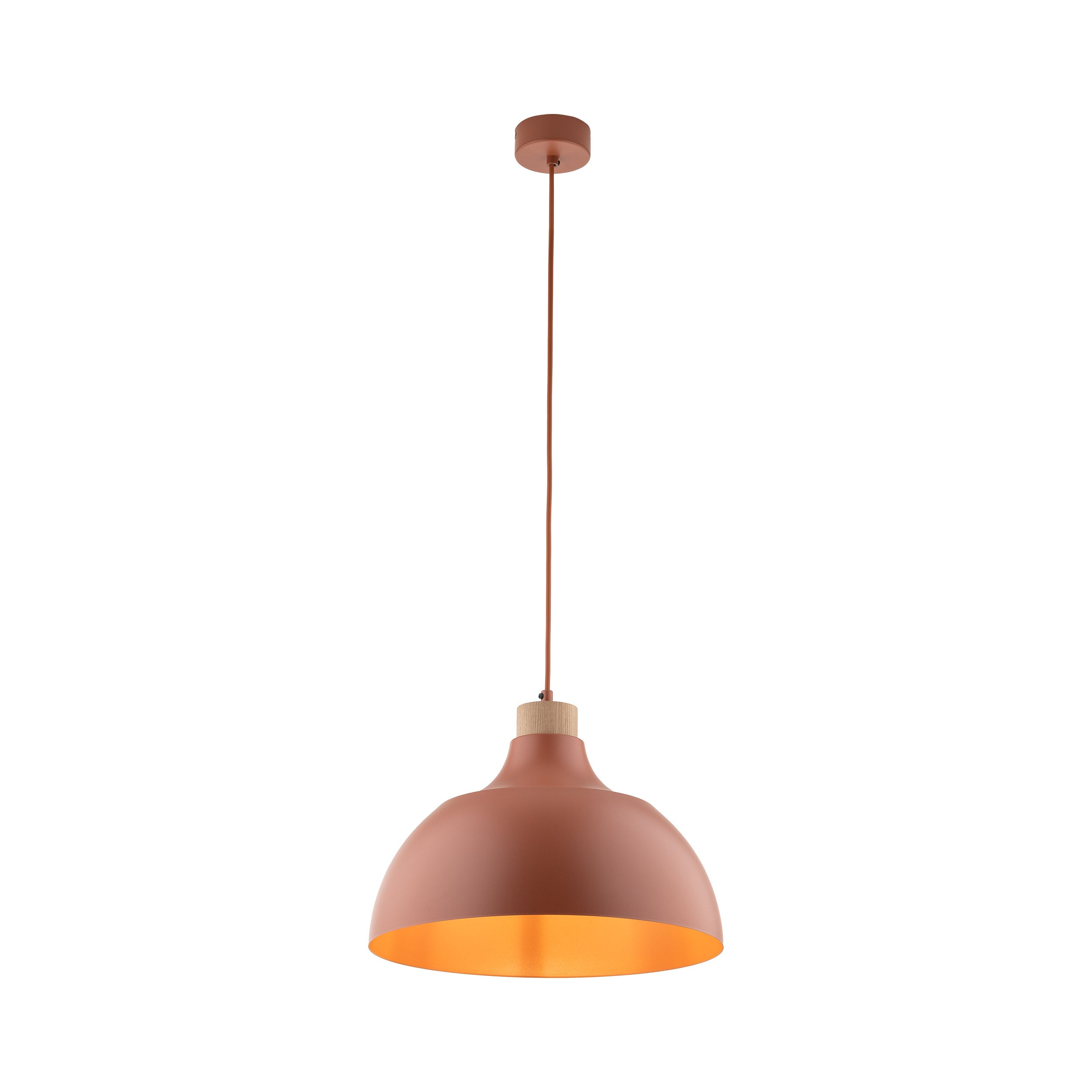 CAP Brick Red Scandinavian Pendant Lamp