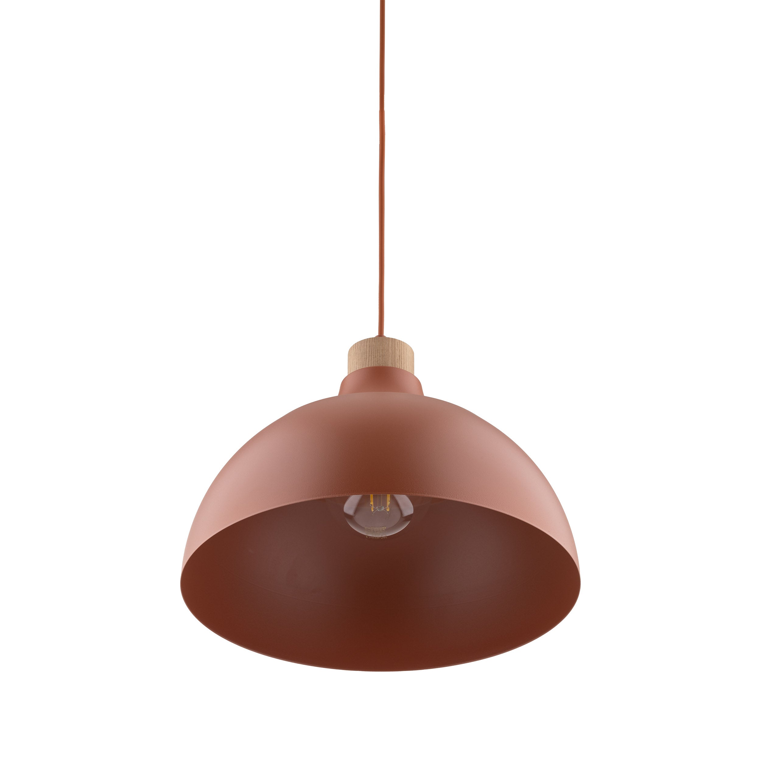 CAP Brick Red Scandinavian Pendant Lamp