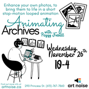 Animating Archives: Animation Workshop with Peggy Fussell