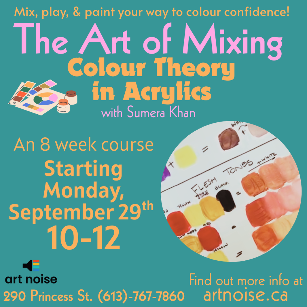 The Art of Mixing: Colour Theory in Acrylics with Sumera Khan
