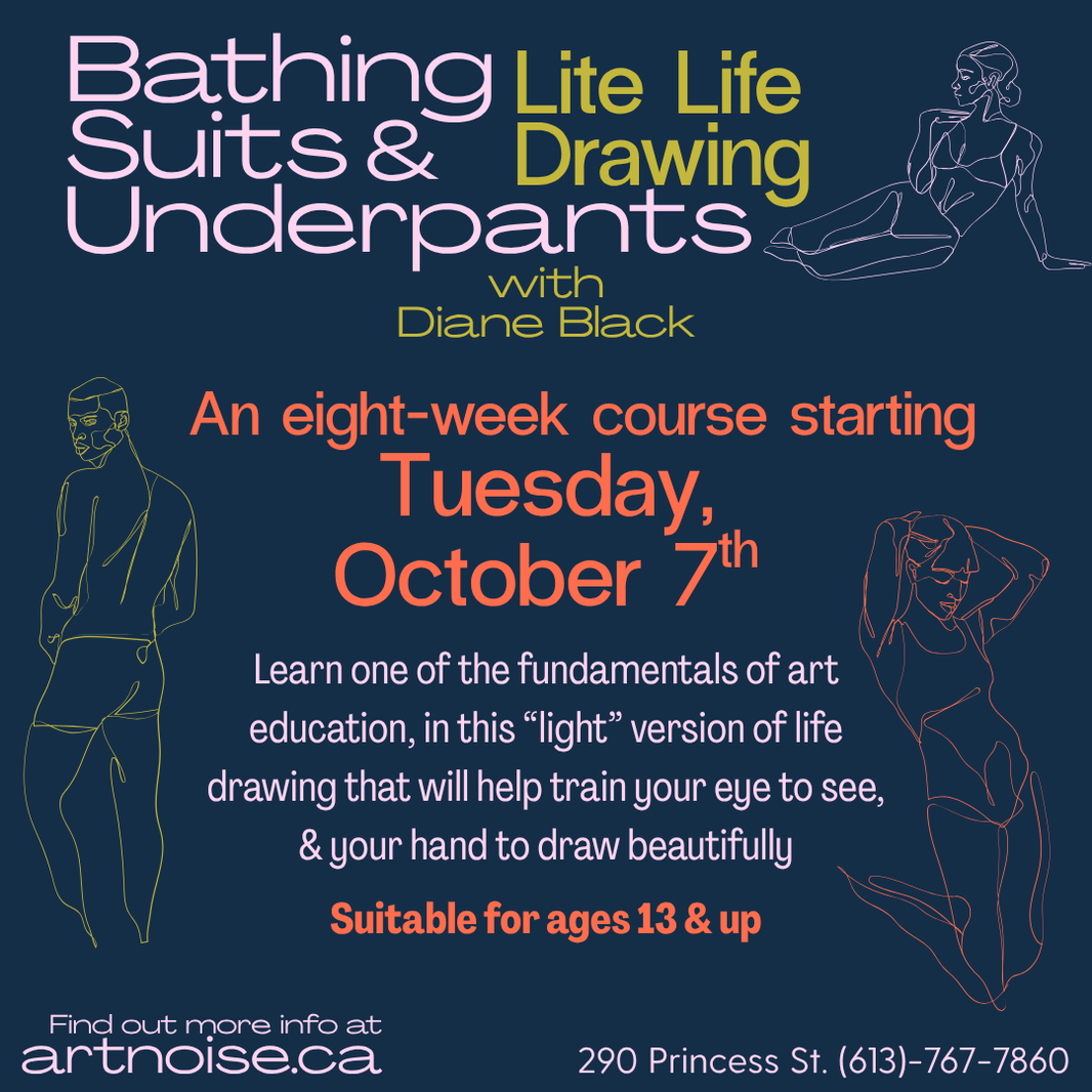 Bathing Suits & Underpants Lite Life Drawing with Diane Black (13+)