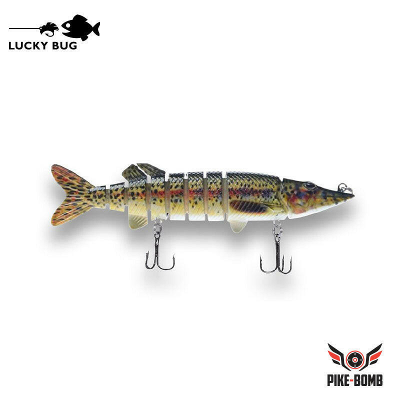 đLucky Bug 5" Pike Bomb Lures