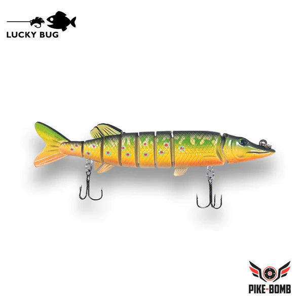 đLucky Bug 5" Pike Bomb Lures