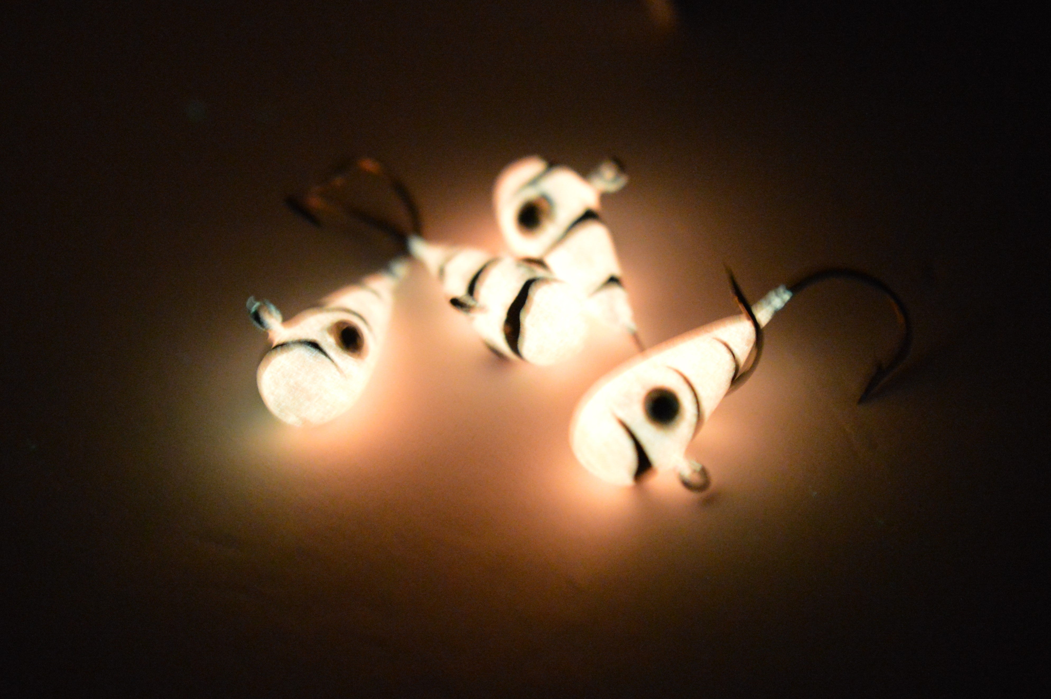 šBig Sky KaleidoscopeĀ 1/4oz Glow Jigs 4/pack