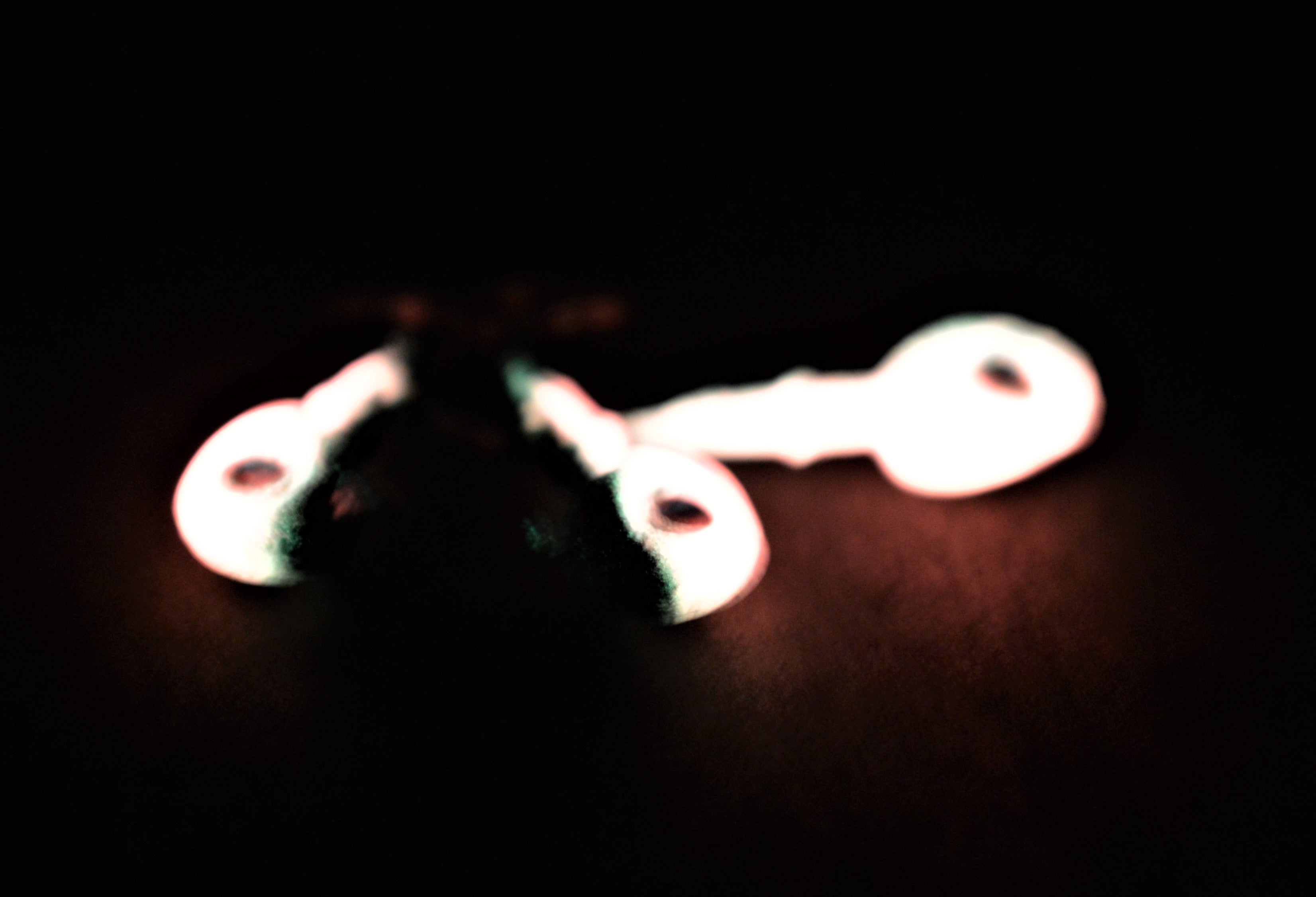 🍁Big Sky Snake Eye 1/4oz Glow Jigs 3/pack