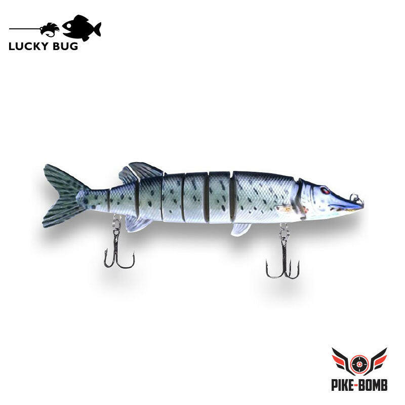 đLucky Bug 5" Pike Bomb Lures