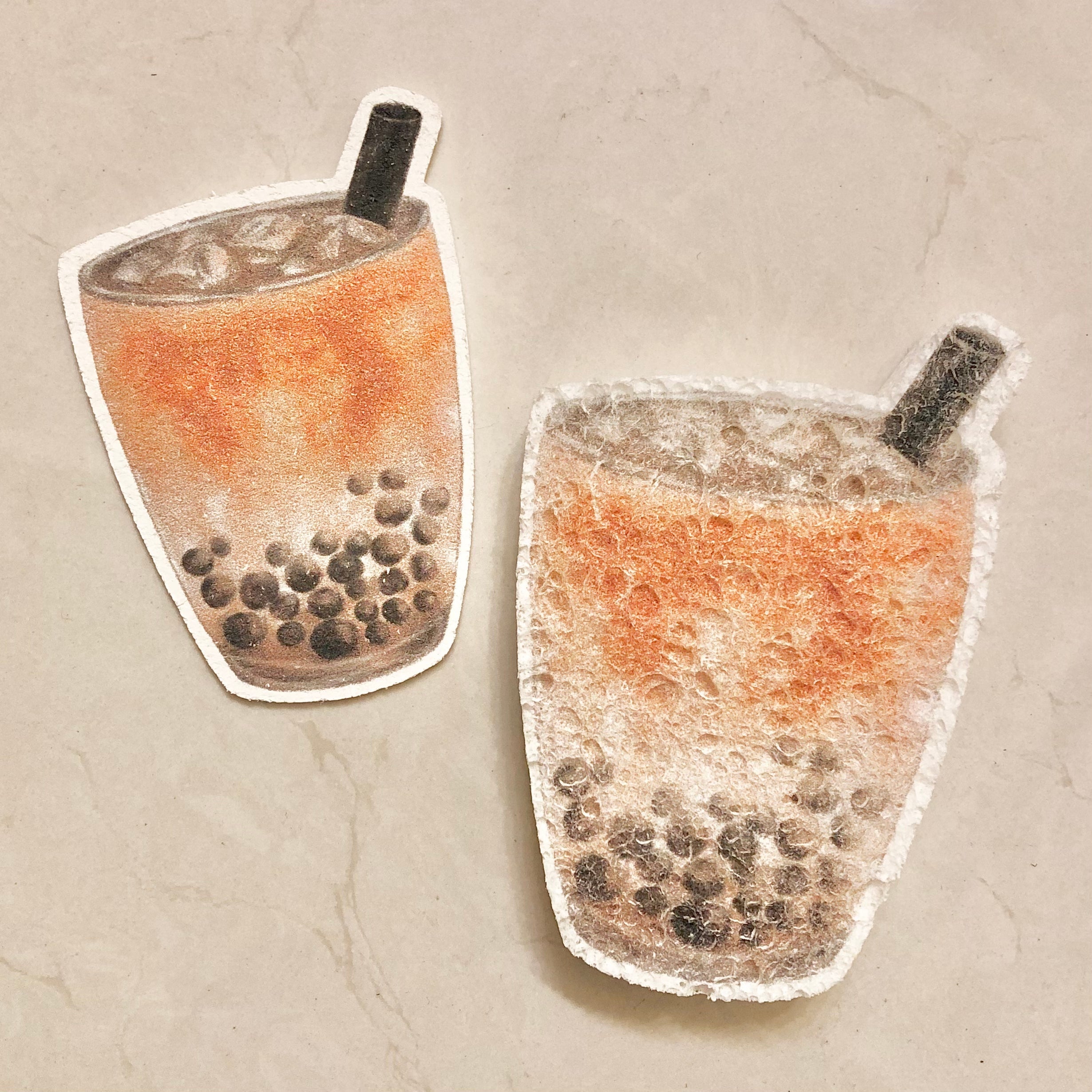Bubble Tea Pop Up Sponge