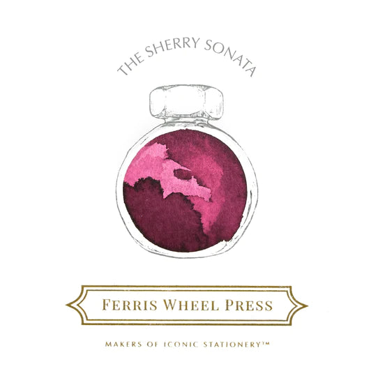 Ferris Wheel Press - 38ml Fountain Pen Ink - Sherry Sonata