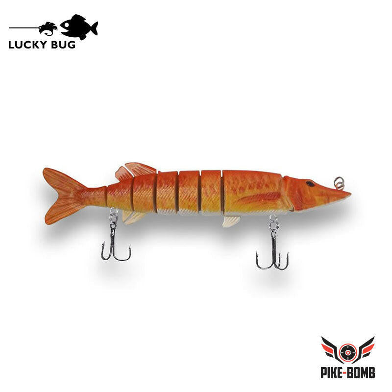 đLucky Bug 5" Pike Bomb Lures