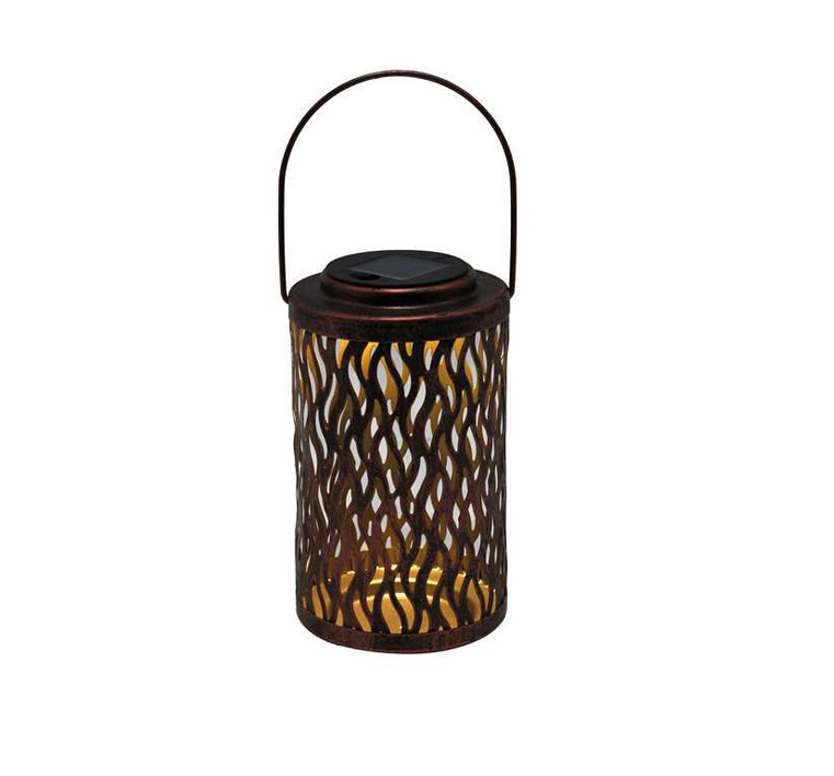 MYPATIO - SOLAR LANTERN - WAVE PATTERN