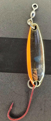 🍁Gibbs Croc Brass Fire Stripe Spoon 1/4oz