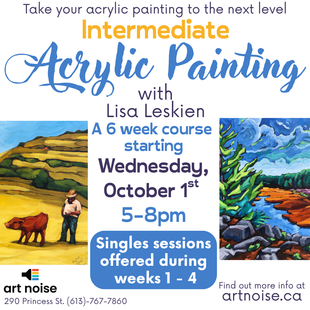 Intermediate Acrylics with Lisa Leskien