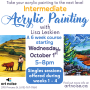 Intermediate Acrylics with Lisa Leskien
