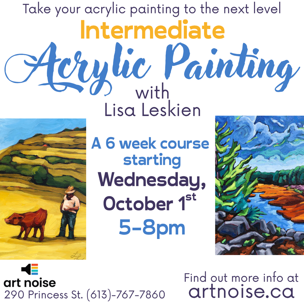 Intermediate Acrylics with Lisa Leskien